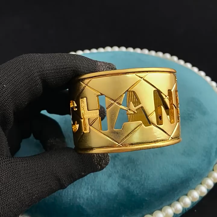 CCS8003  Shape C Wide CC Bracelet cuff - ccjewelryacc