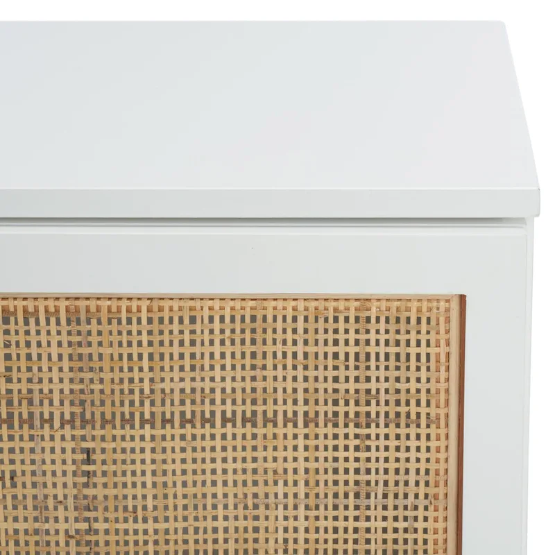 Cristen 1 Shelf Rattan Media Stand - 54  W x 15  D x 22  H - 54Wx15Dx22H