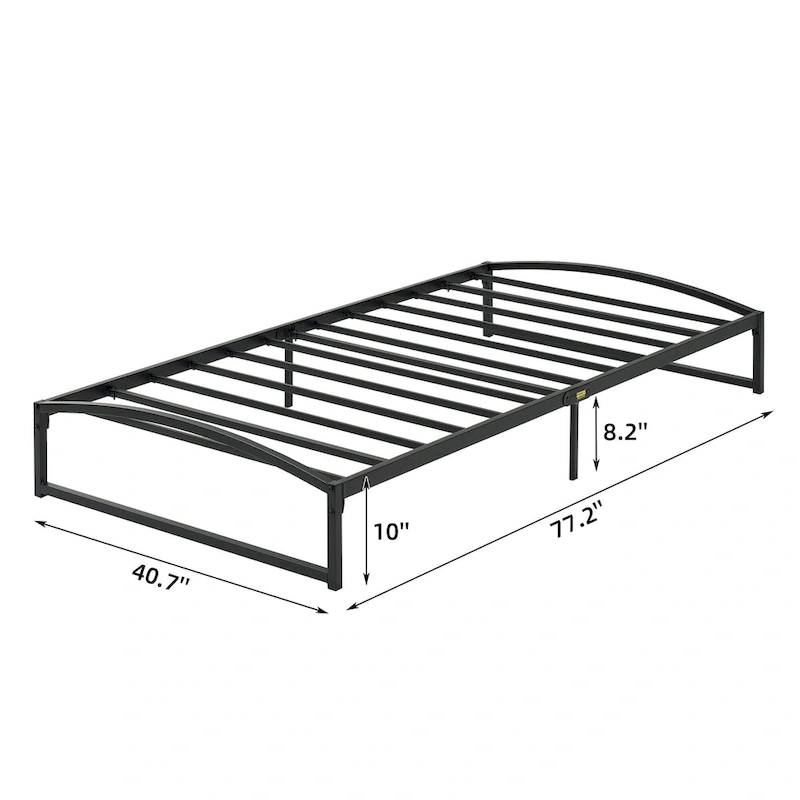 10 Inch Low Profile Platform Bed Frame