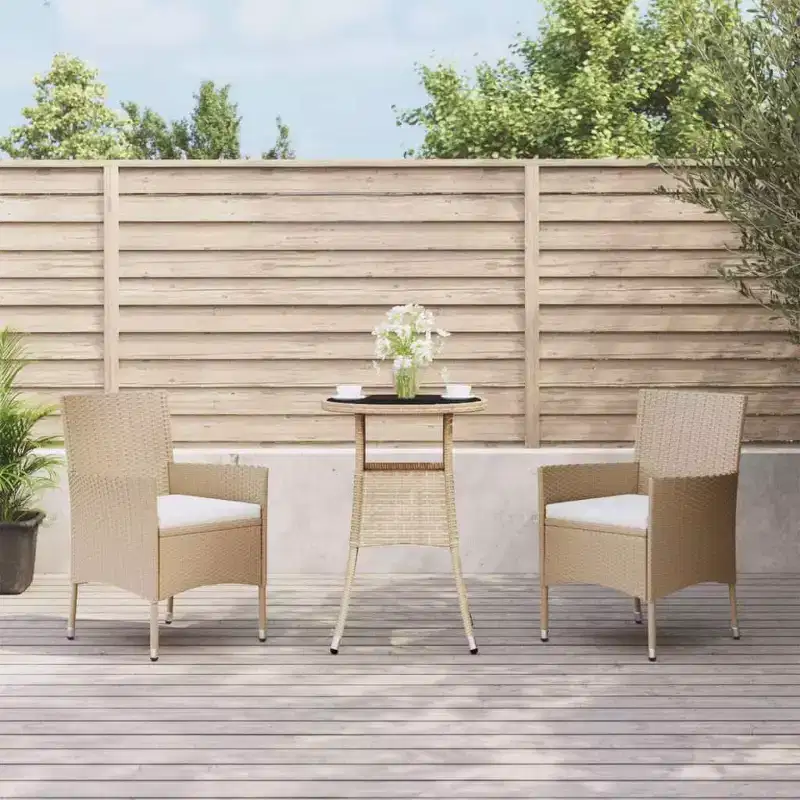 vidaXL Garden Bistro Set