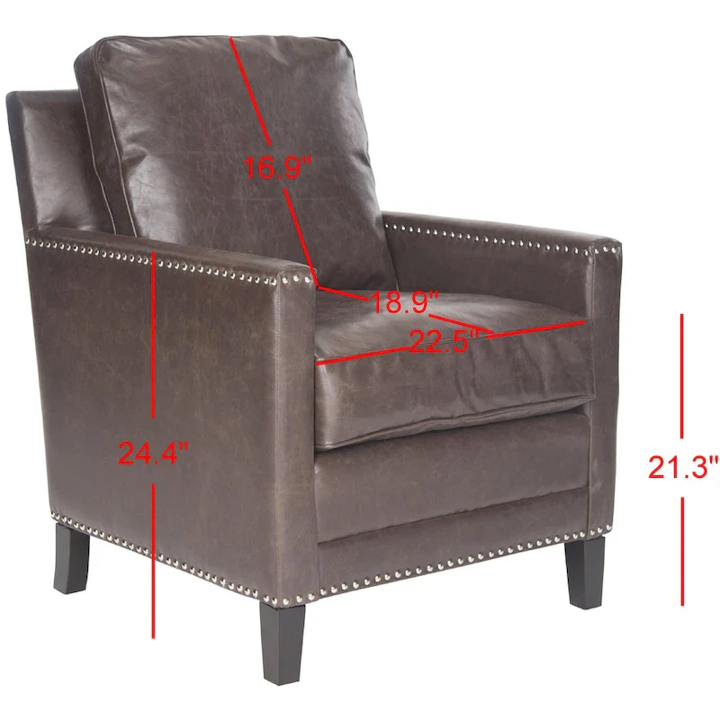 Kylee Peach Pink/ White Polyester Fabric Club Chair - 28.5  x 31.9  x 38.2  - 29Wx32Dx38H