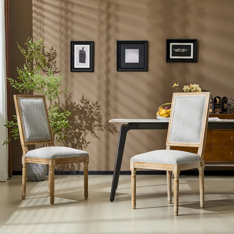 Regina Wood Upholstered Dining Chair by Christopher Knight Home