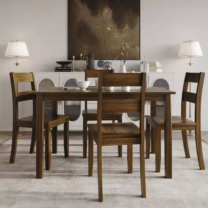Home Design Nome Dining Set , Brown
