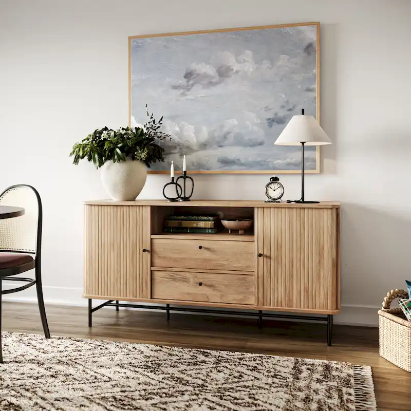 Riko Curved Sideboard Buffet