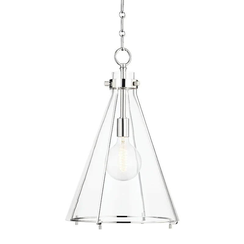 Eldridge 1 Light Pendant - Conical