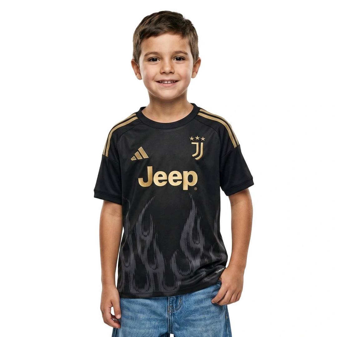 Kid's Juventus Third Kit 2026/27