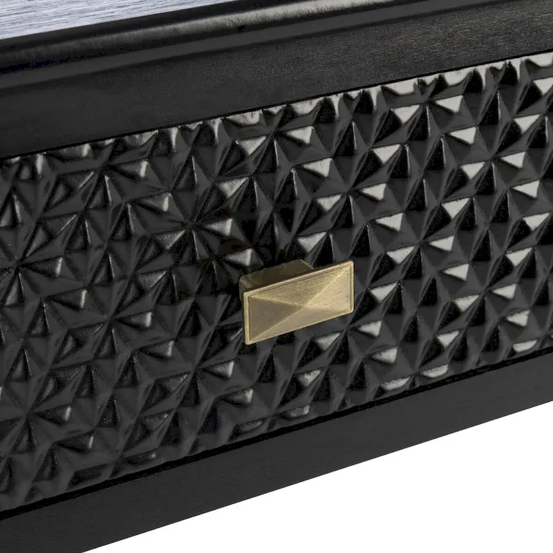 SAFAVIEH Salina 2-Drawer Console Table - 35.5  W x 13  L x 29.5  H - 36Wx13Dx30H