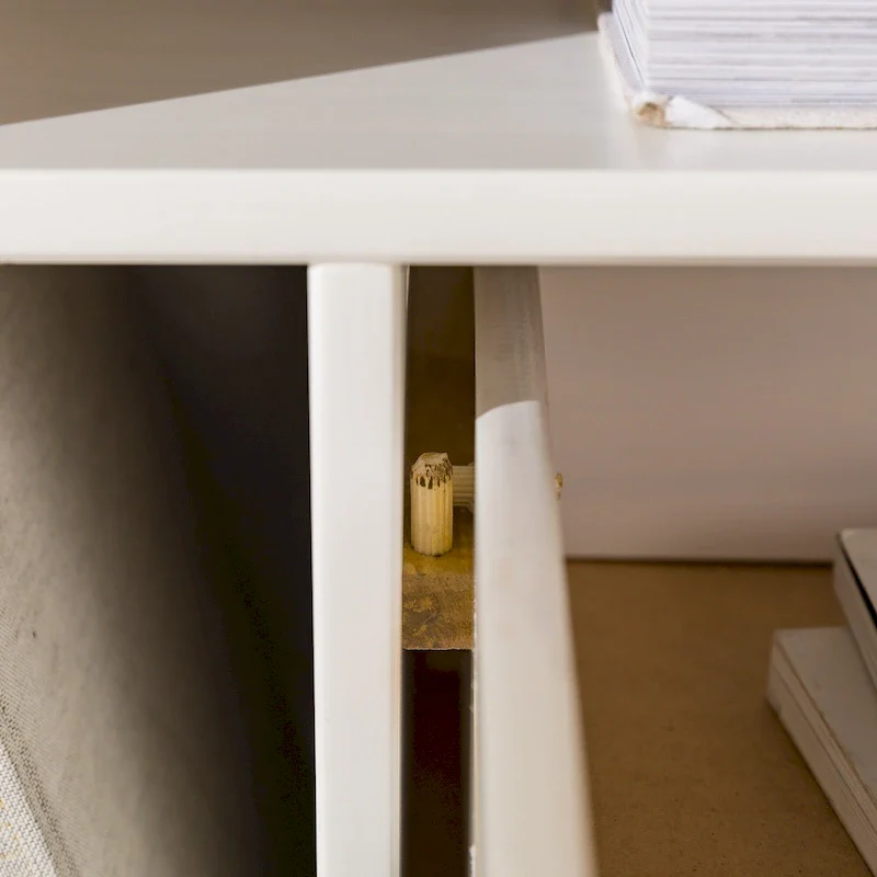 Middlebrook Modern Gallery Top Solid Wood Nightstand