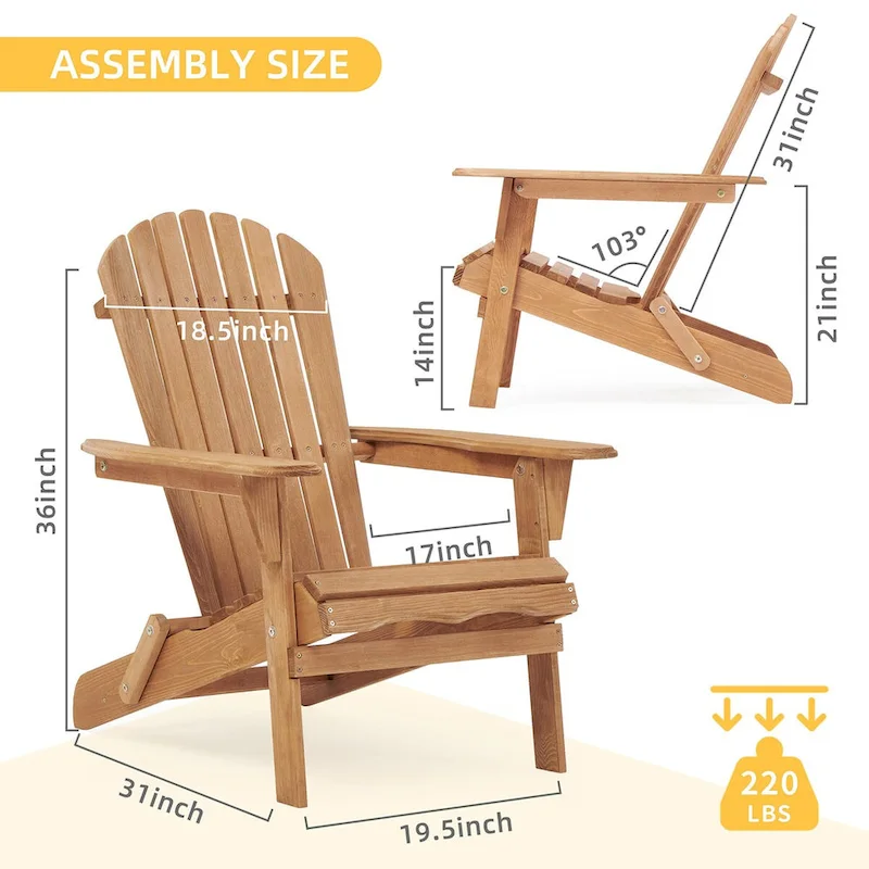 Patio Chair Set of 2 - 31.00 L * 28.00 W * 36.00 H