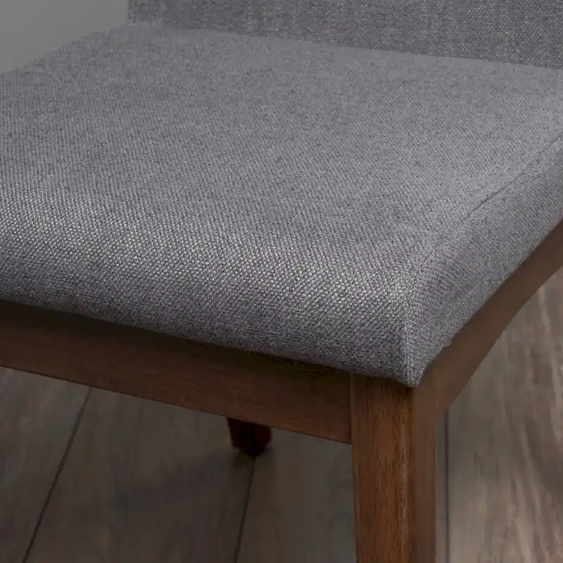 Dimitri Mid-Century Fabric Dining Chair (Set of 2) by Christopher Knight Home