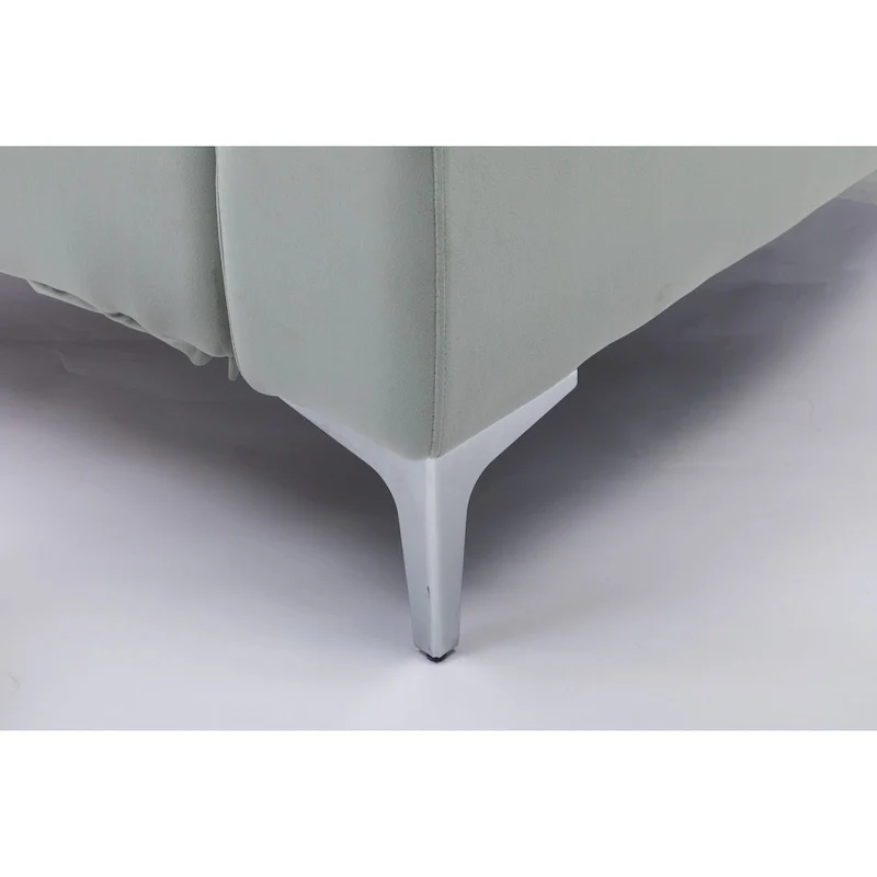 136 Velvet Semicircle couch Modular Curve Sectional Sofa