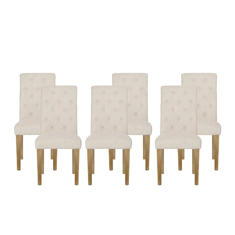 Aruda Upholstered Dining Chair (Set of 6) by Christopher Knight Home