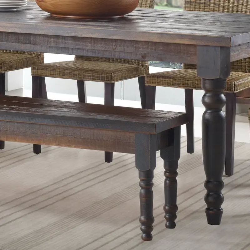 Grain Wood Furniture Valerie Solid Wood Dining Bench