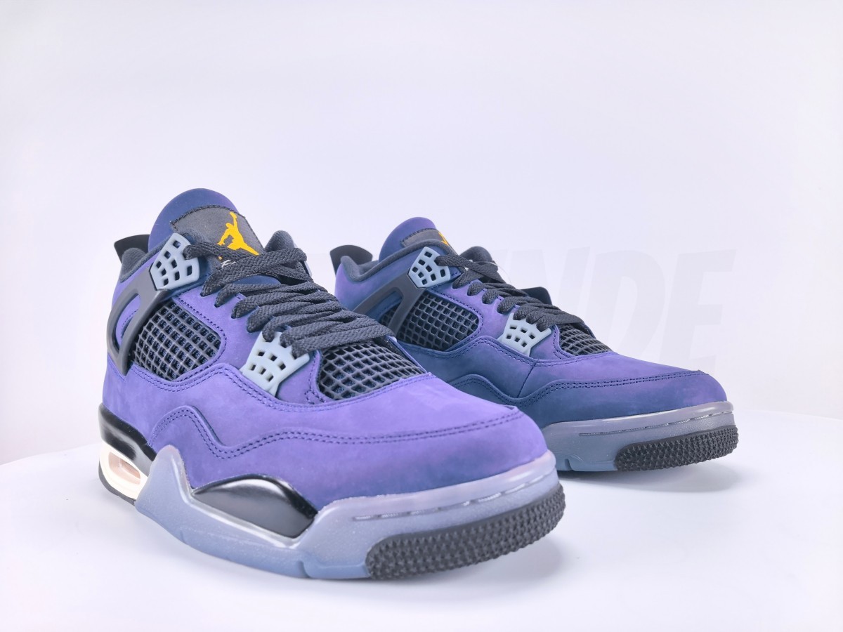 Air Jordan 4 Retro Lakers Imperial Purple - Aktrende