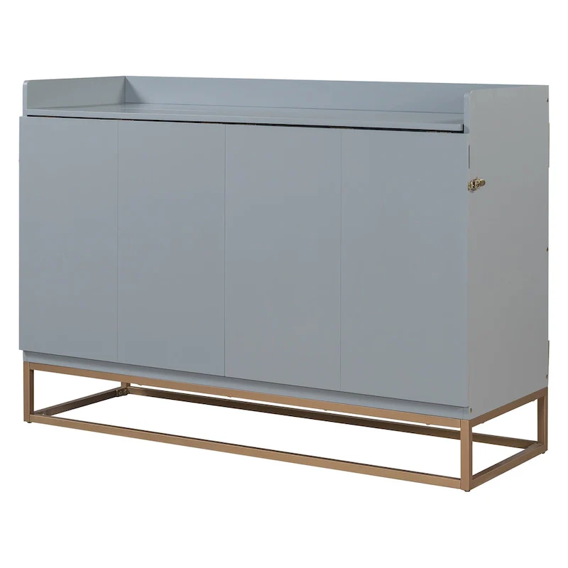 Queen Murphy Bed with Cabinet Design, Multi-Functional, 400lb Capacity