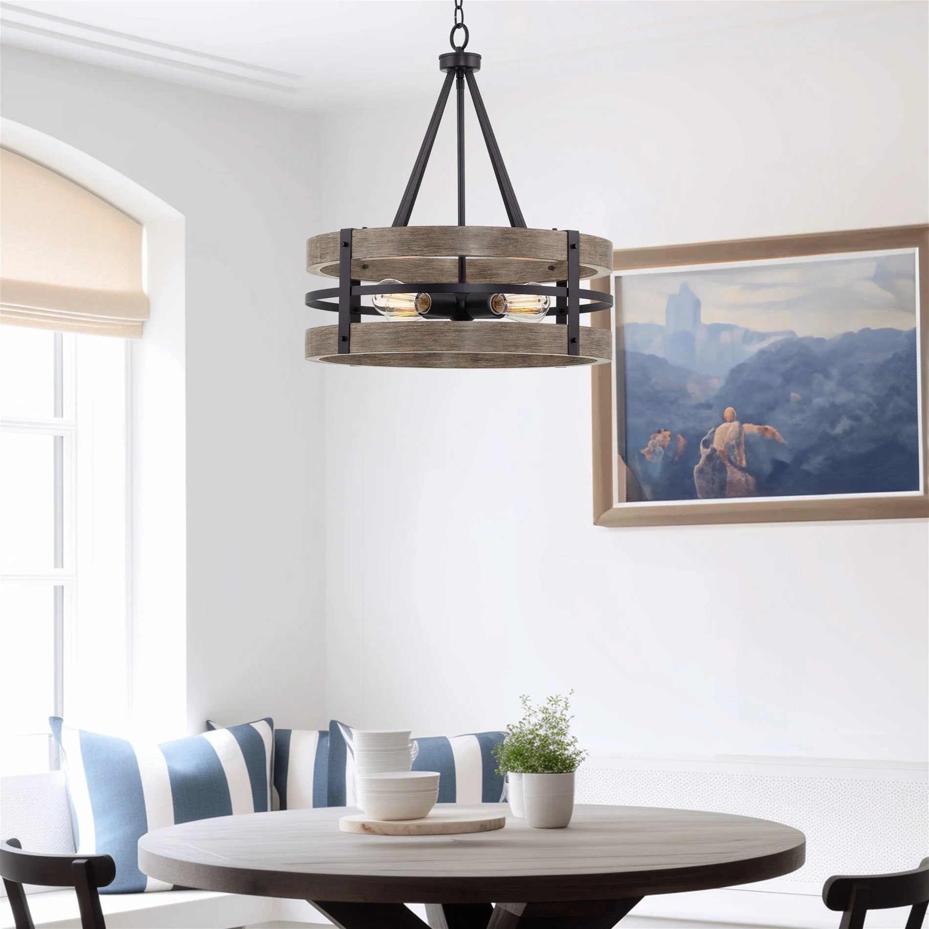 Maybrook 23 4-Light Modern Farmhouse Chandelier