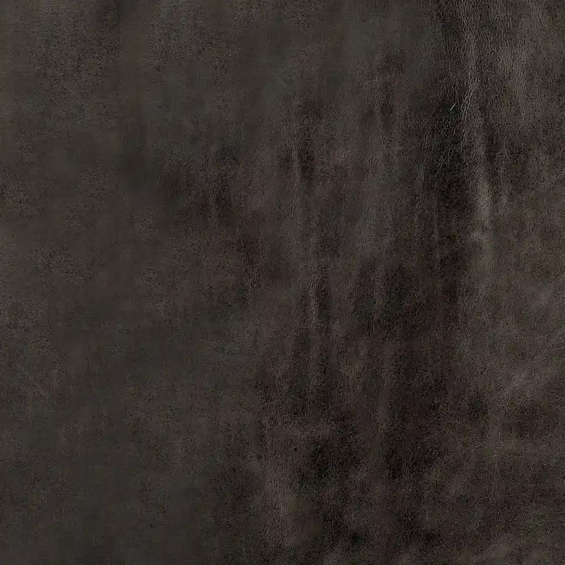 Jessie 55L x 16W Brown Leather Seat W/Black Metal Base Accent Bench - 55.0L x 16.0W x 19.0H