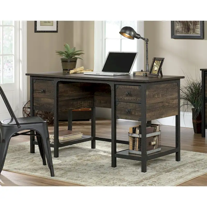 Steel River Double Ped Desk