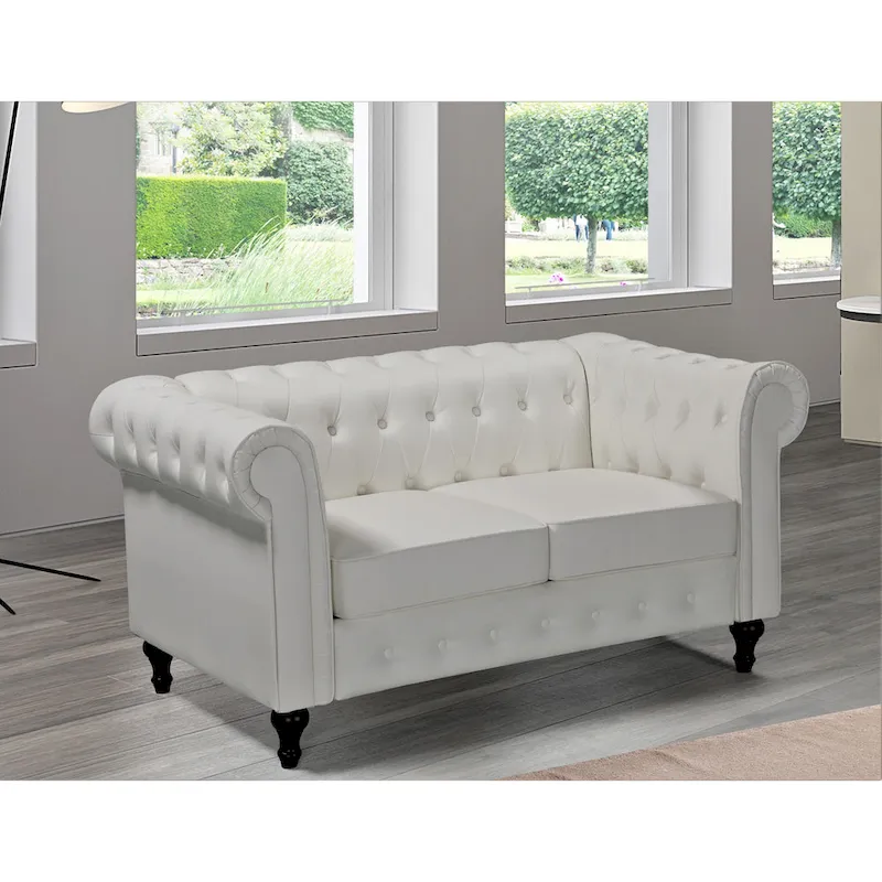 Classic Chesterfield Loveseat