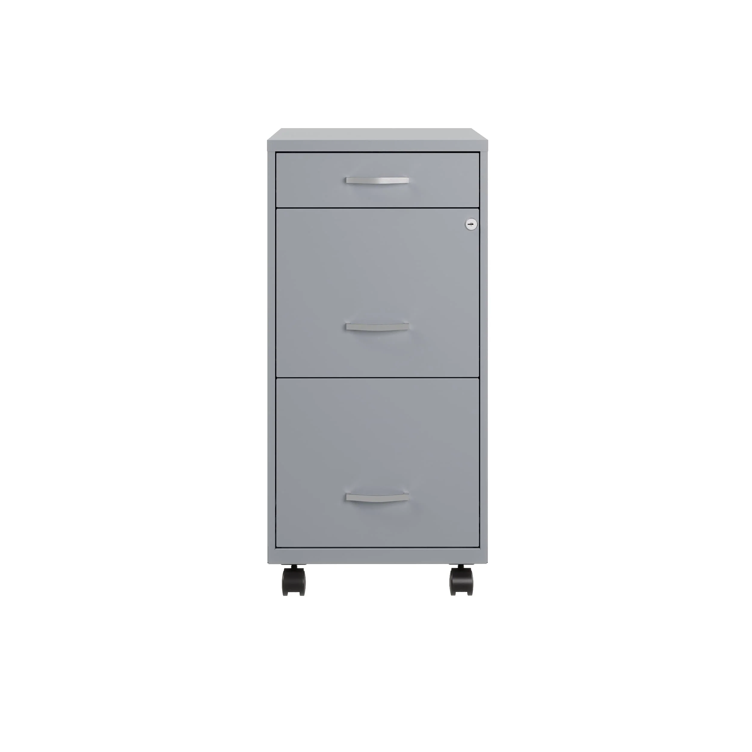 Space Solutions 18 Deep 3 Drawer Metal File Cabinet