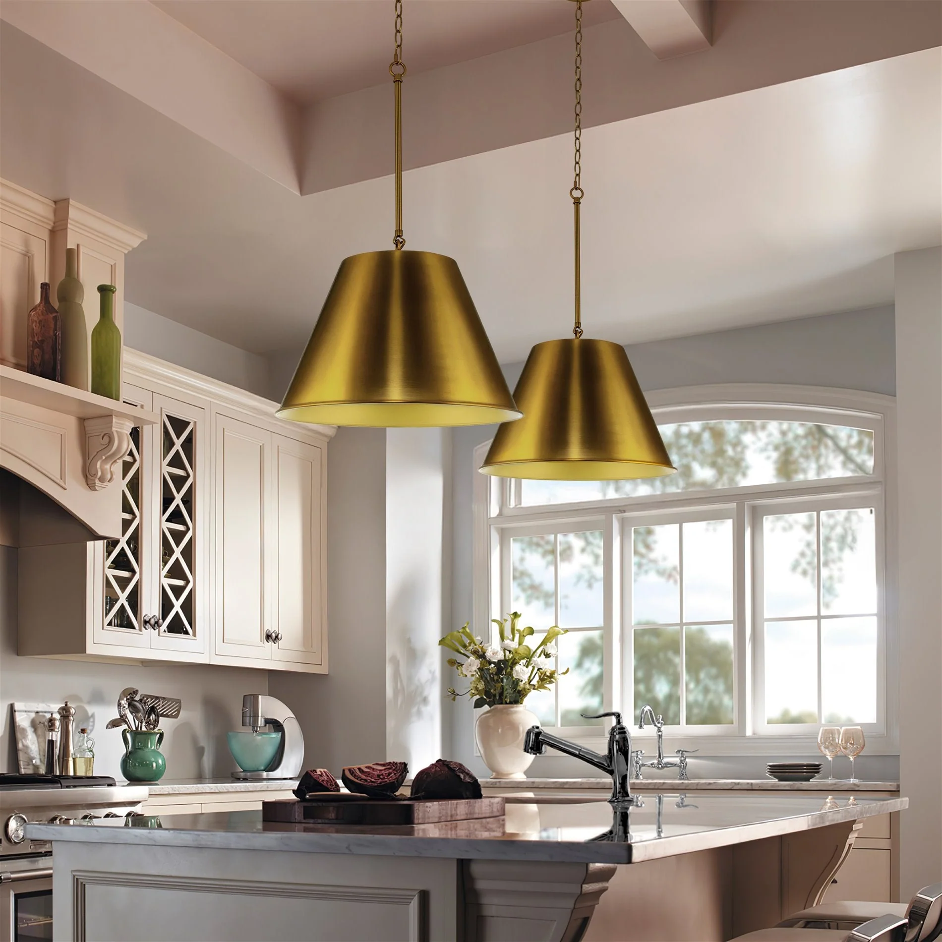 Vida 18 Modern Industrial Pendant Light