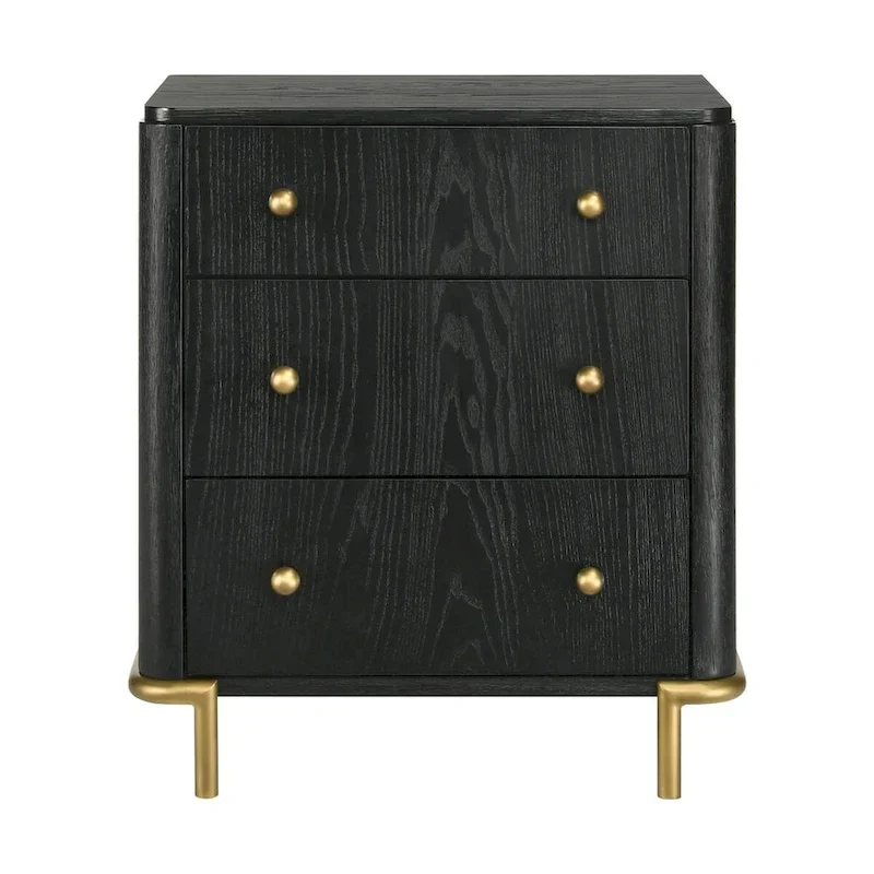 Anser Black and Grey 4-piece Bedroom Set