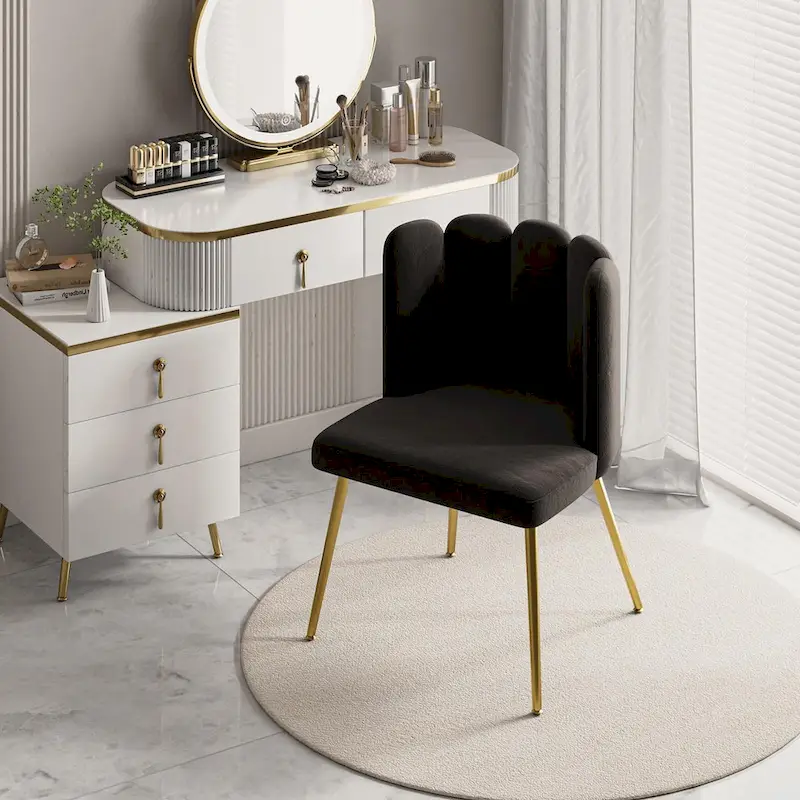 Anjela Side Chair with Tufted Back