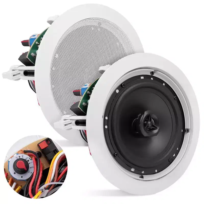 Pyle Ceiling and Wall Mount Speaker-6.5 - White