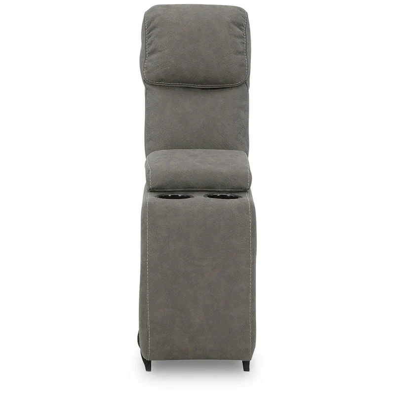 Signature Design by Ashley Starbot Gray 7-Piece Power Reclining Sectional - 112W x 112D x 42H