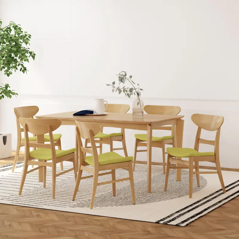 Amesbury Wood 7 Piece Dining Set by Christopher Knight Home