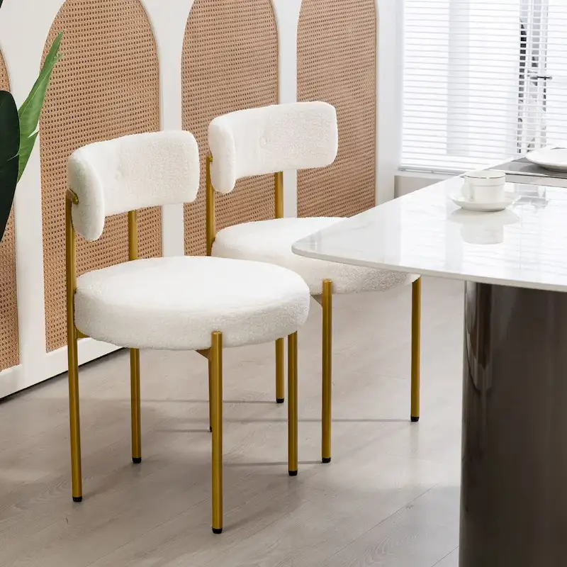 AVAWING Dining Chairs Mid-Century Modern Kitchen Chairs Set of 2