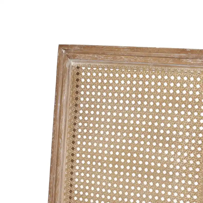 Regina French Country Wood and Cane Upholstered Dining Chair (Set of 6)