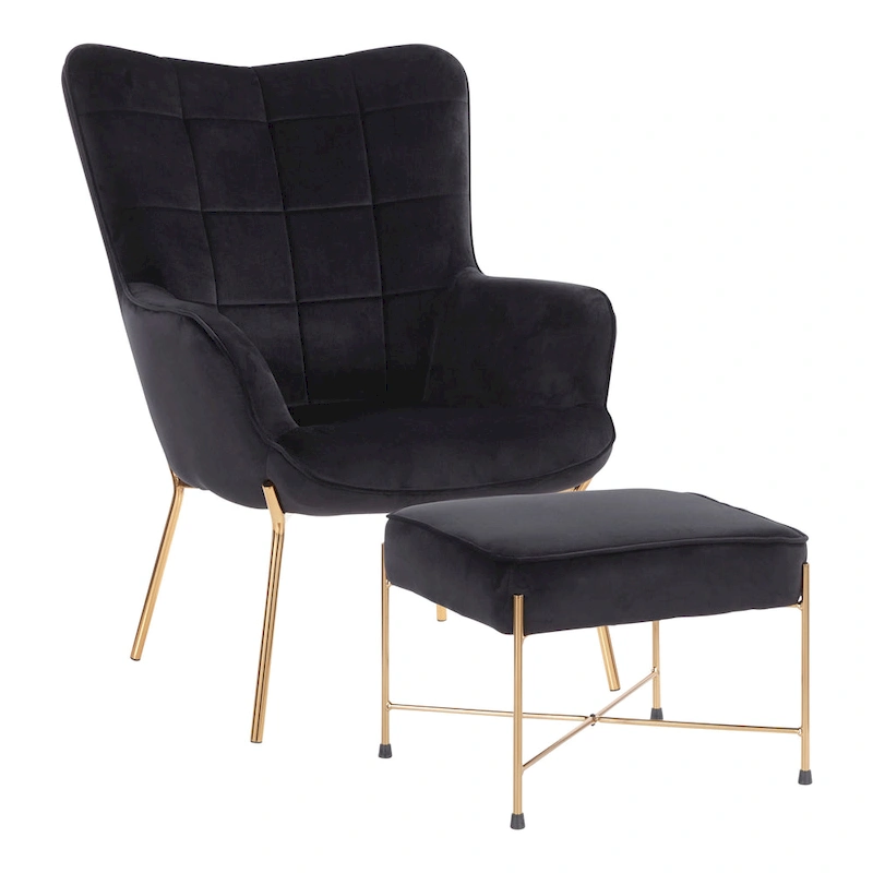 Izzy Modern Lounge Chair - N/A