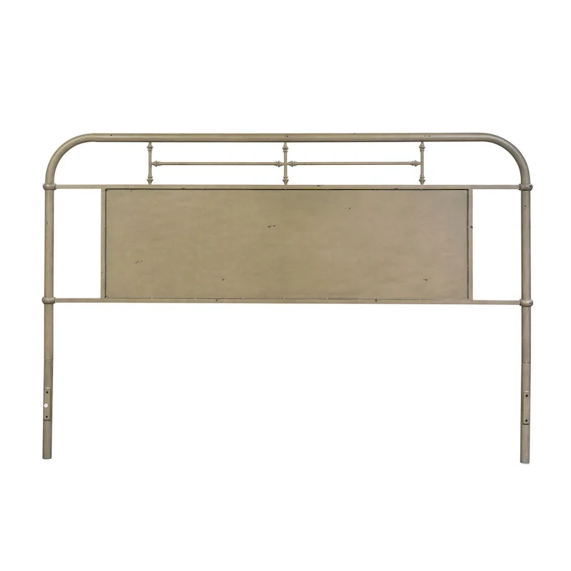 Metal Distressed King Headboard