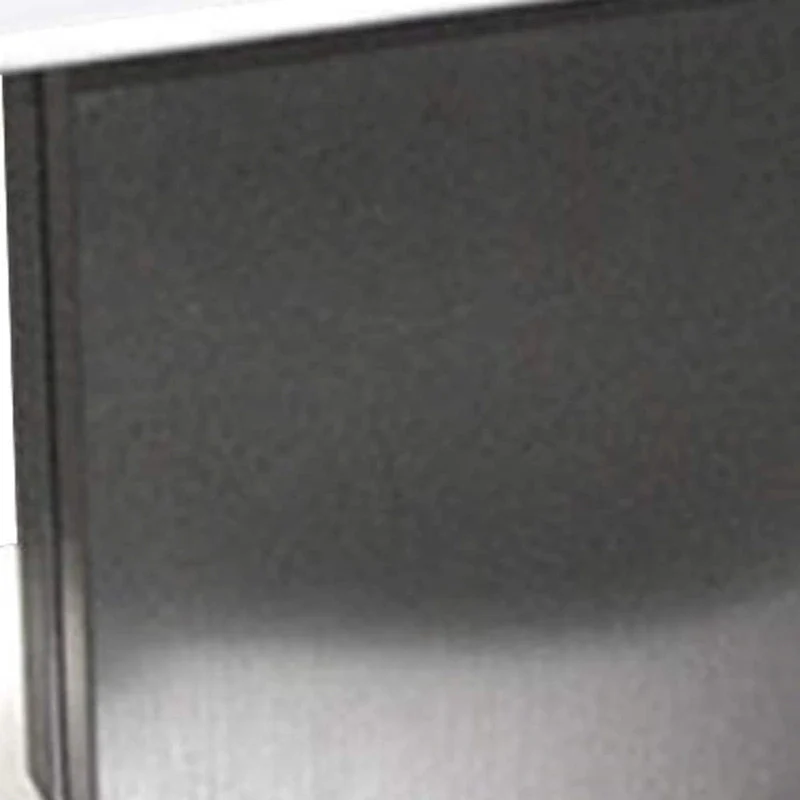 HomeRoots 22 White And Silver Marble And Metal Square Pedestal End Table - 21.5' X '22' X '21.5