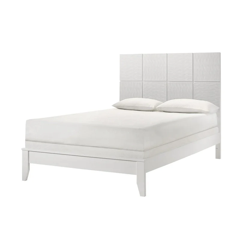 5 Piece White Panel Bedroom Set