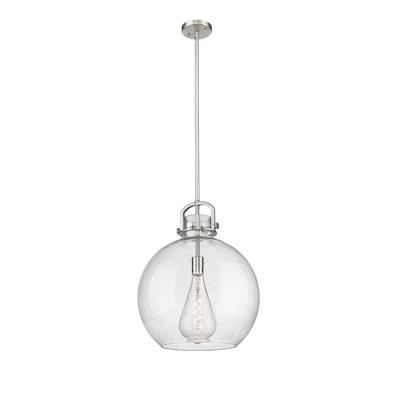 Innovations Lighting Newton Sphere - 1 Light 16  Stem Hung Pendant