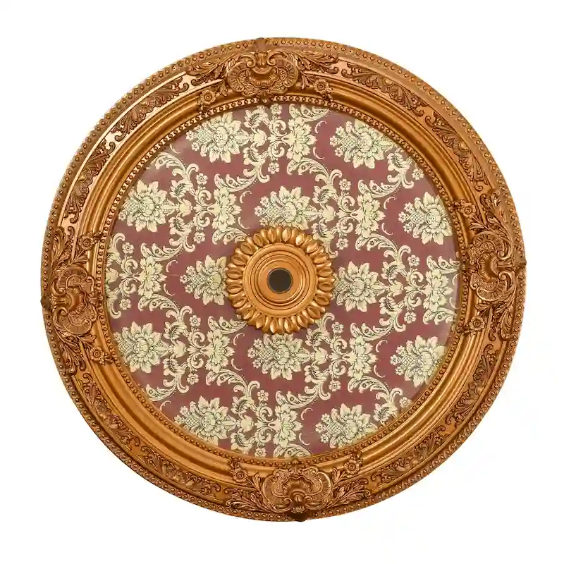 Blanco Round Chandelier Ceiling Medallion 36in