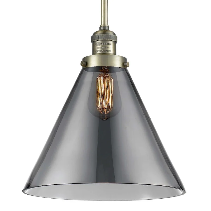 Innovations Lighting X-Large Cone Single Light 12  Wide Pendant with
