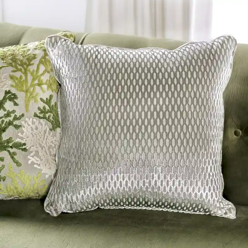 Olie Transitional Green Solid Wood Padded Loveseat by Furniture of America