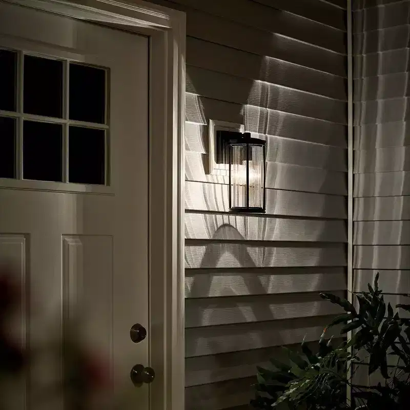 Kichler Lighting Barras 1 - Light Wall Light in Black