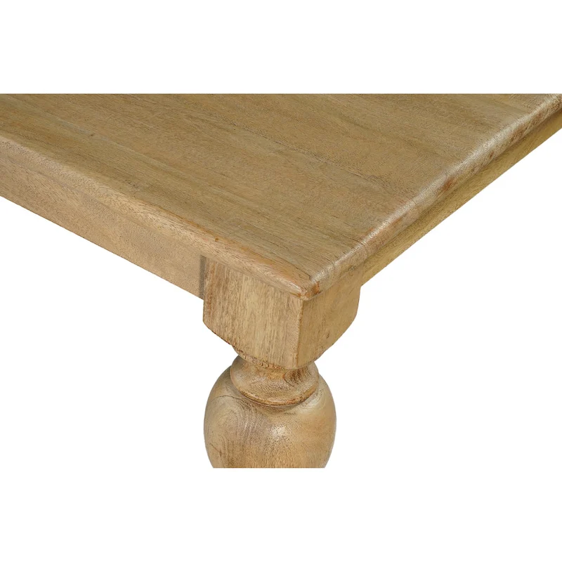 Ava 72 Carved Solid Wood Dining Table - 72 W