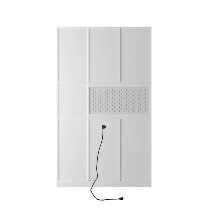 74  Kitchen Pantry Cabinet with Charging Station,Freestanding Buffet Cupboards Sideboard with Drawer,with Microwave Stand