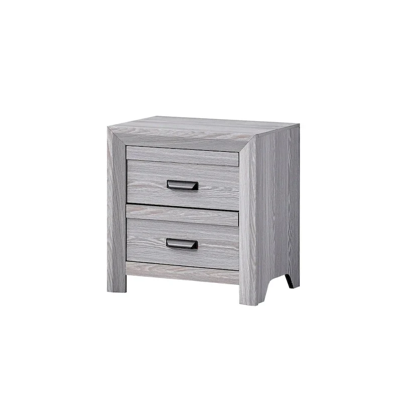 Essa 5 Piece Gray Panel Bedroom Set