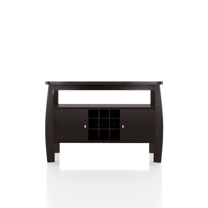 Furniture of America True Modern 51-inch Cappuccino 1-shelf Buffet Table
