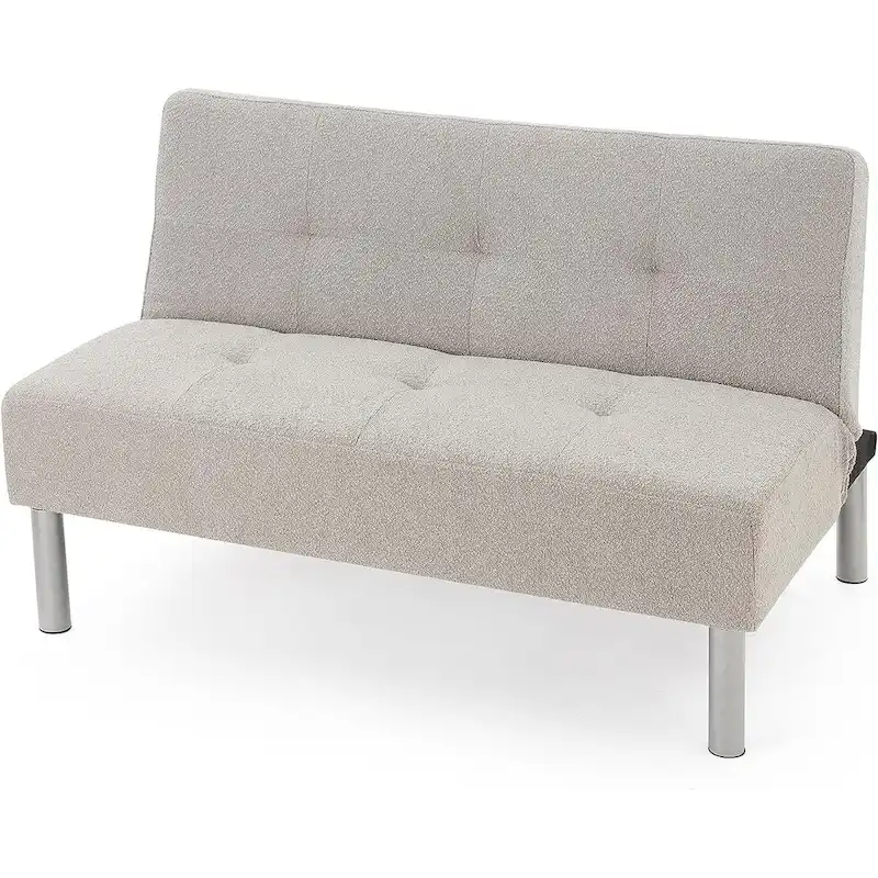 2East Boucle Mini-Futon by DormCo