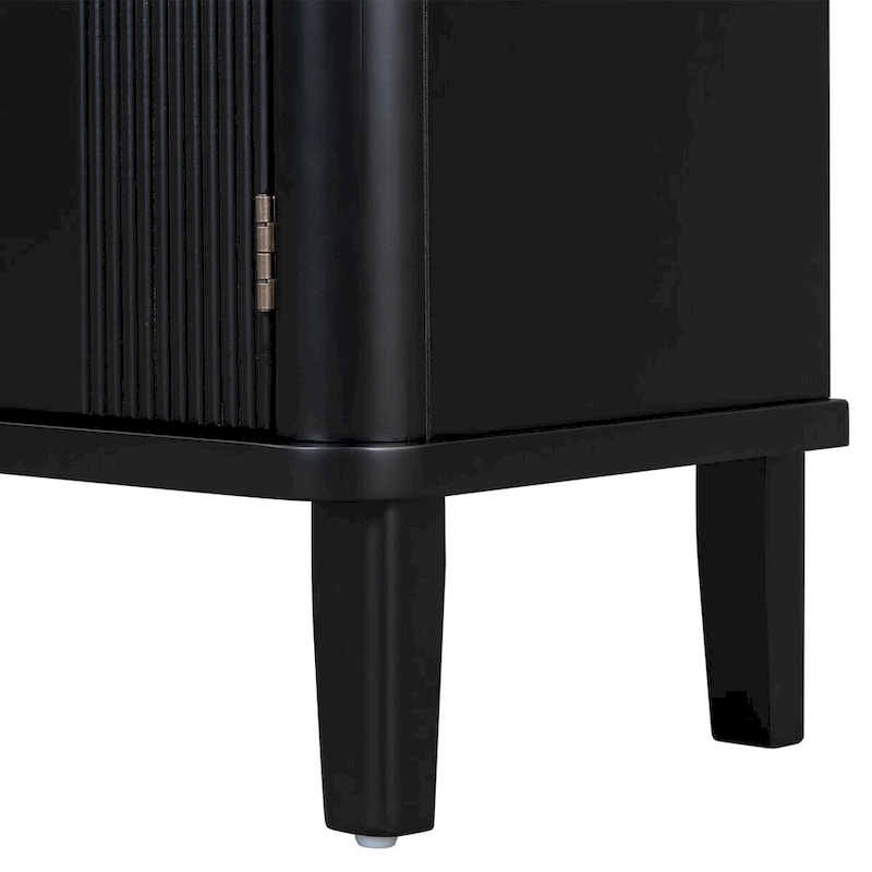 Stable and Sturdy Wood Cabinet