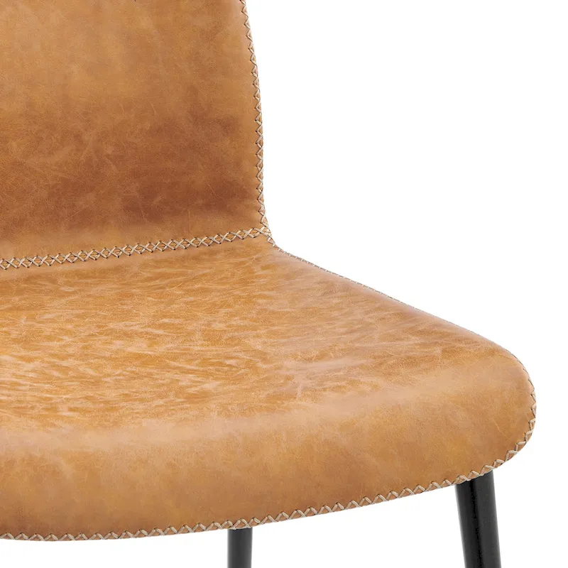 Jayden Faux Leather Dining Side Chair, (Set of 2)