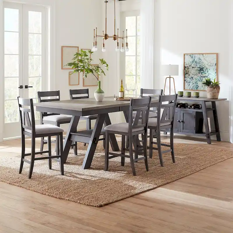 Lawson 7 Piece Gathering Table Set