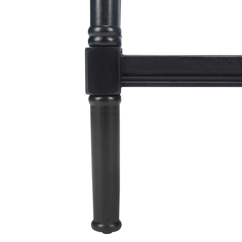 Square Accent Table - Pine Wood - 13.8